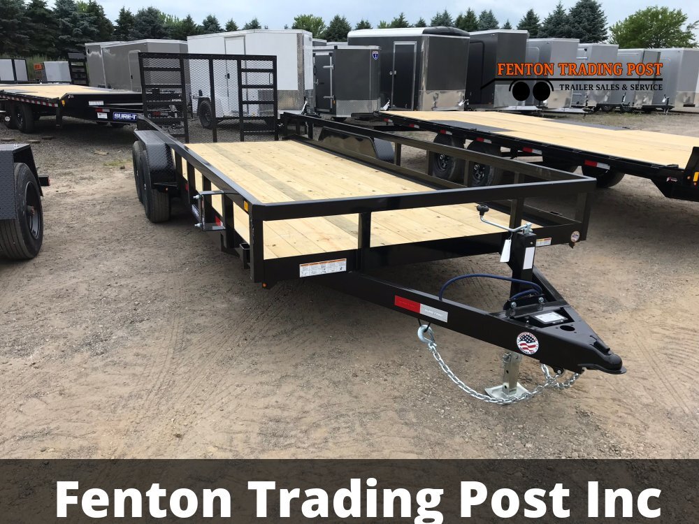 2026 Sure-Trac STUTT8220-BP-100 - 7x20 10K Tube Top in Fenton, MI