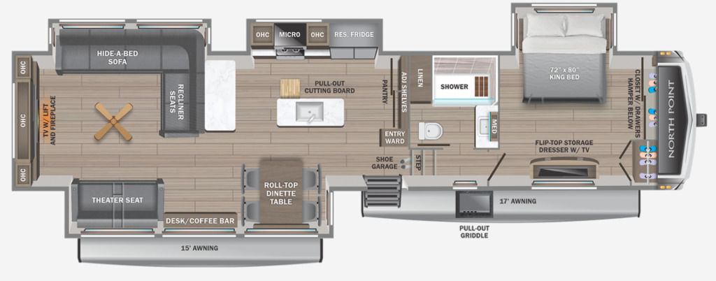 2025 Jayco North Point 381CKRE in erie PA