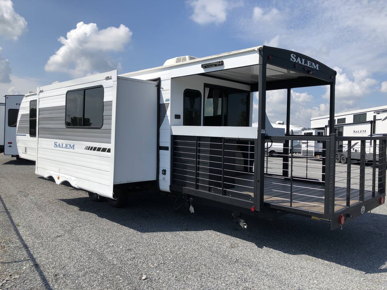 A photo of this 2025 Forest River Salem 32VERANDA