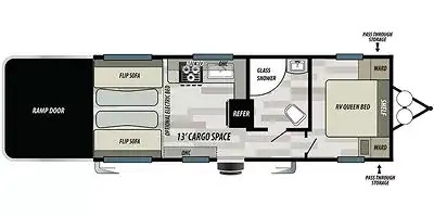 2019 Forest River Rv Shockwave T24FS in junction city OR