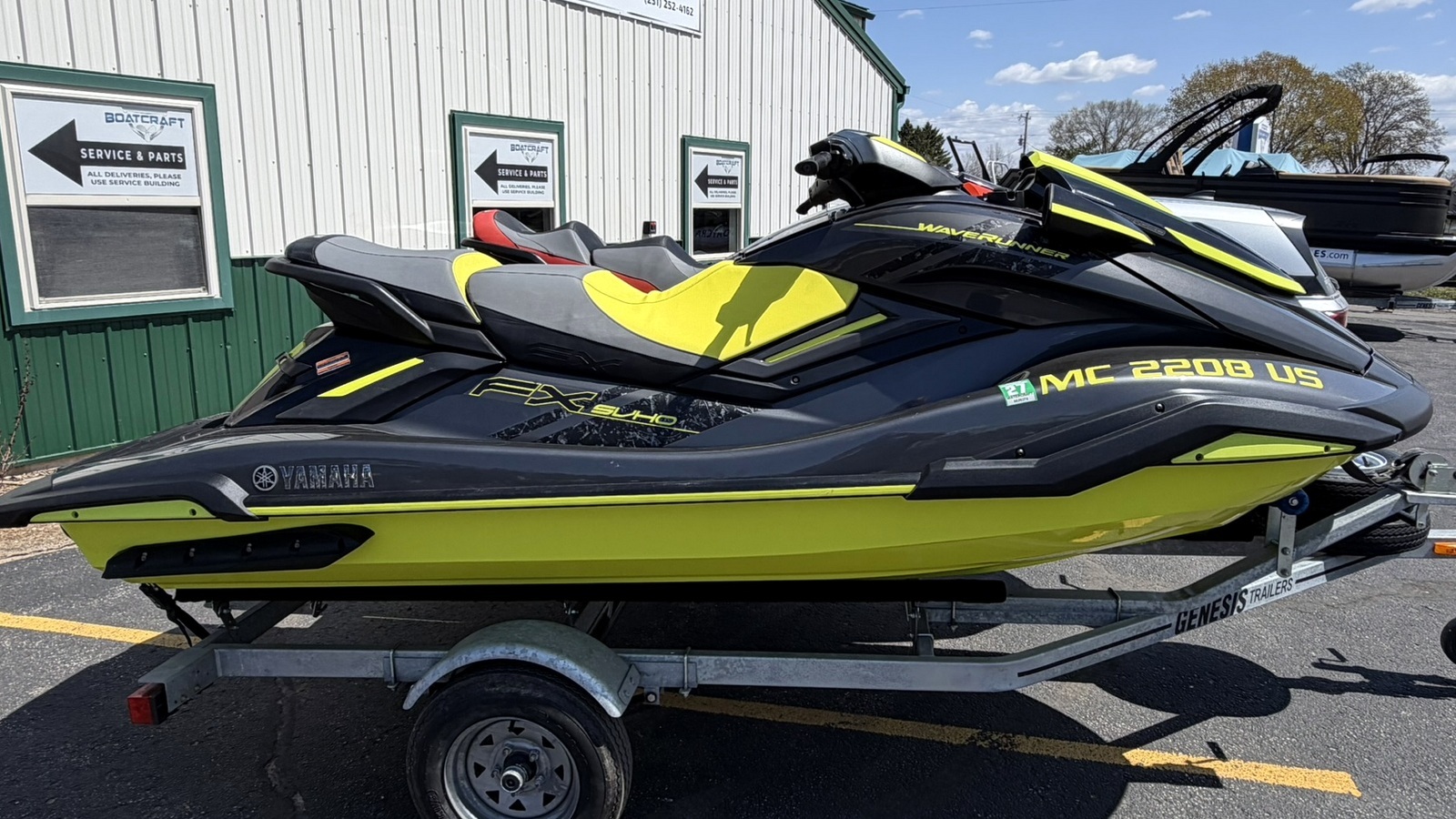 2021 Yamaha FX SVHO SUPERCHARGED in traverse city MI