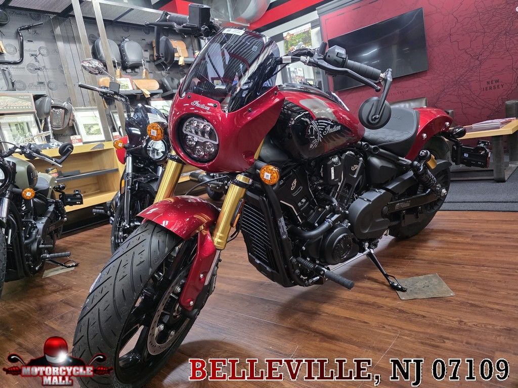 2026 Indian Motorcycle® 101 Scout® Sunset Red Metallic BASE in Belleville, NJ