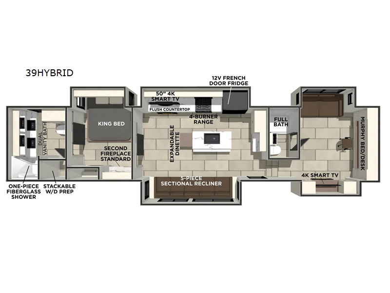 2026 Prime Time Rv Sanibel 39HYBRID in wharton TX