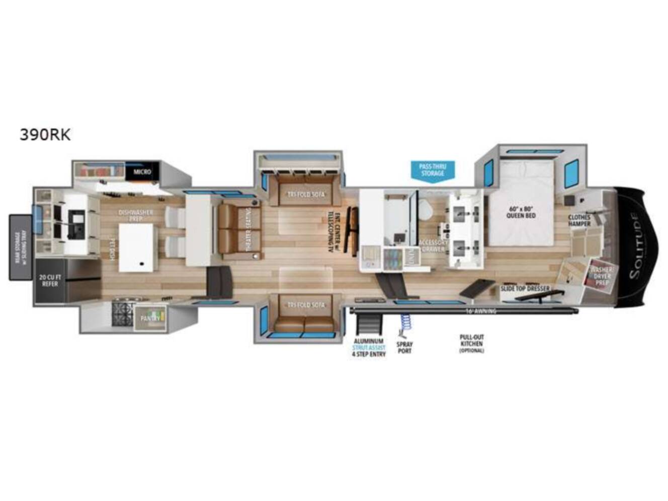 A photo of this 2027 Grand Design Solitude 390RK