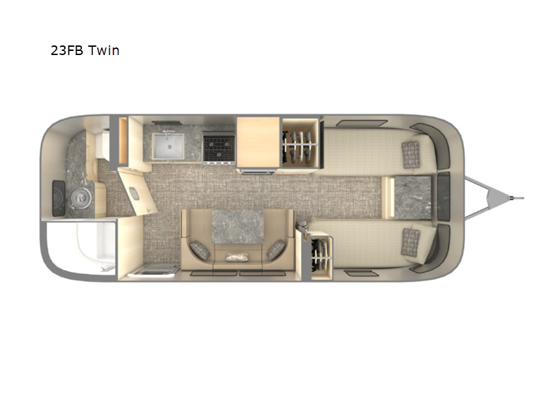 2026 Airstream Flying Cloud 23FBT 23FB TWIN in union CT