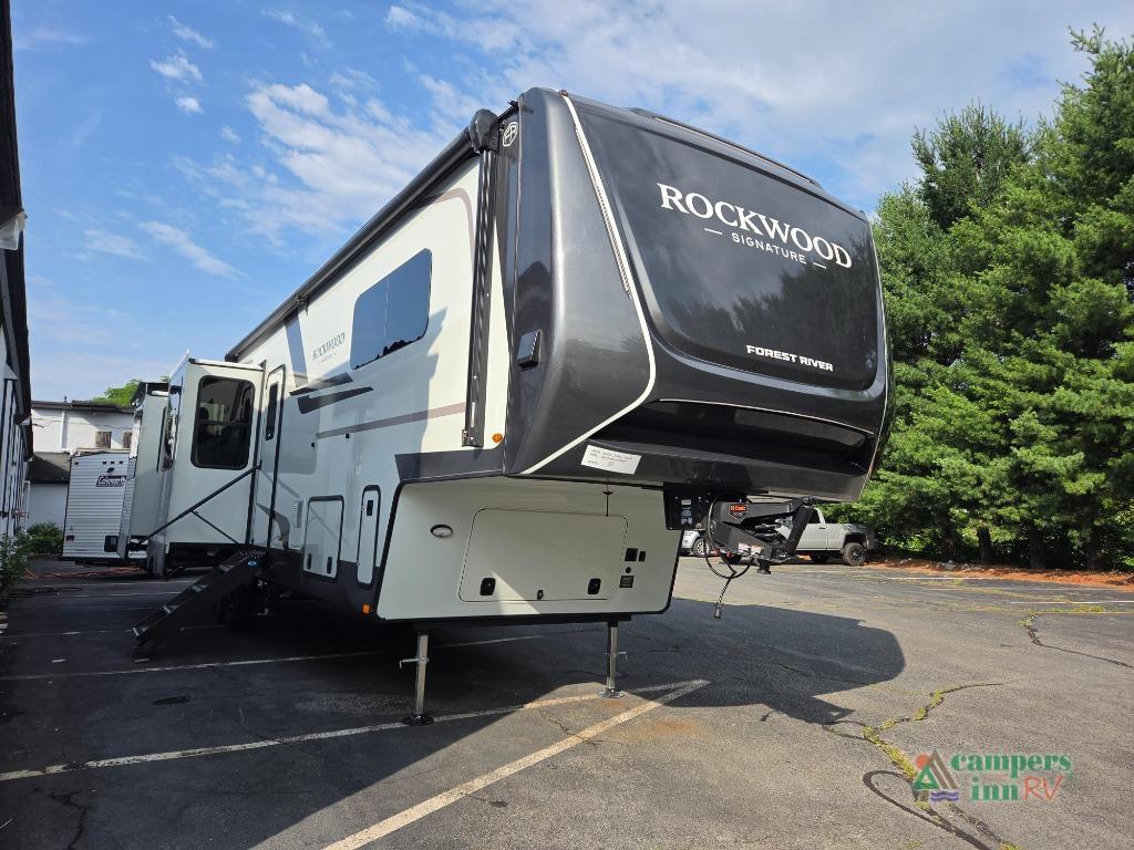 2027 Forest River Rv Rockwood Signature 404SRK in milford MA