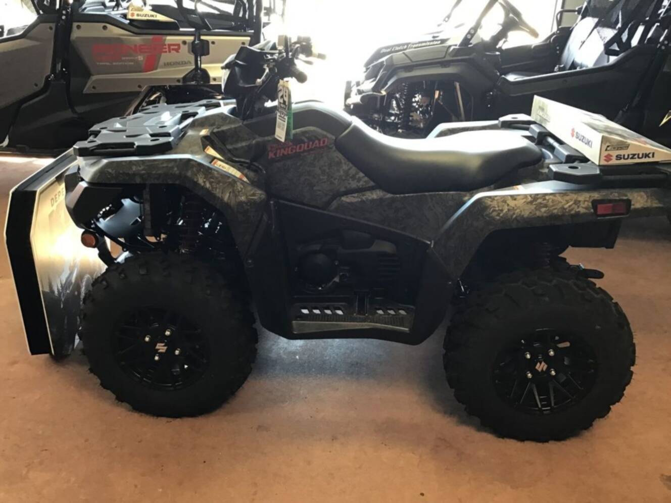 A photo of this 2025 Suzuki KingQuad 500AXi Power Steering SE Plus
