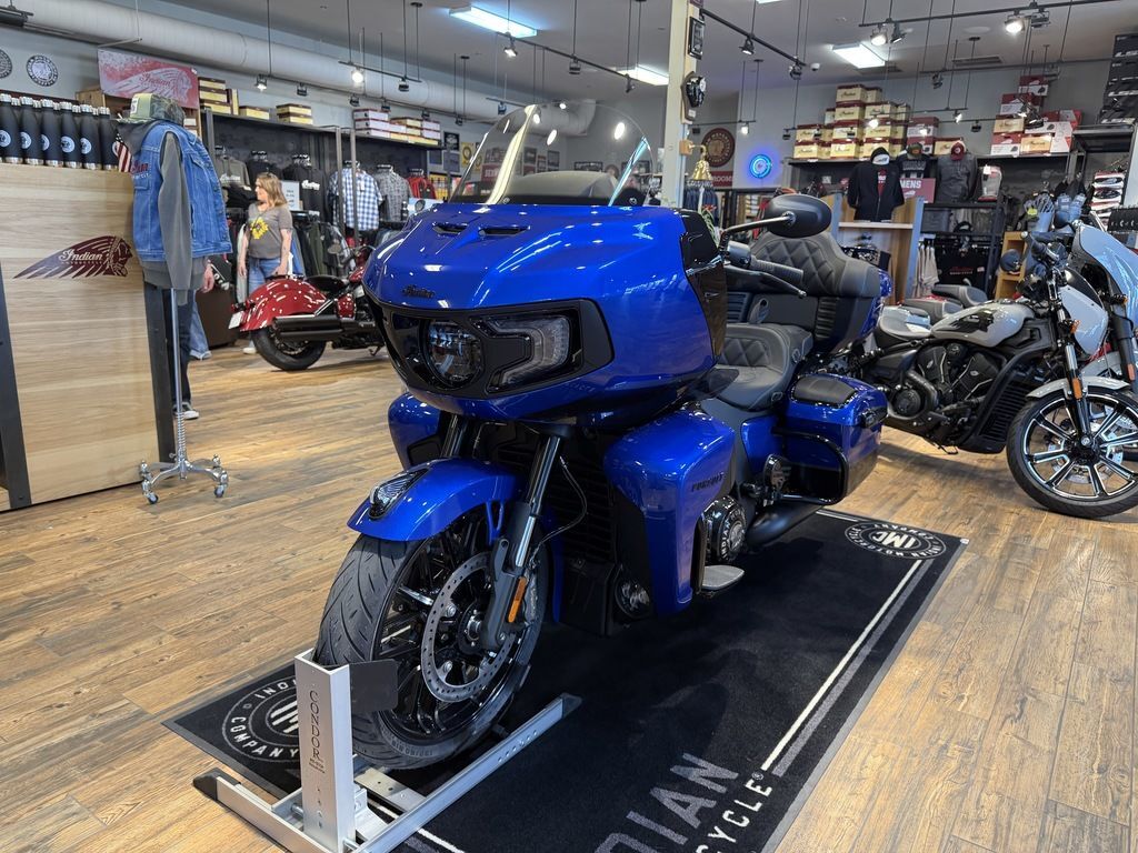 2026 Indian Motorcycle® Pursuit® Dark Horse® 112 w/ PowerBand Audio Deep Blue DARK HORSE in Sturgis, SD