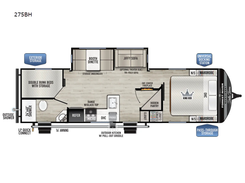 2027 East To West Della Terra 275BH in bunker hill IN