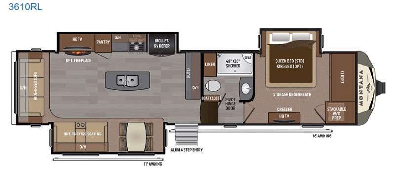 2017 Keystone Rv Montana 3610RL in lewiston ID