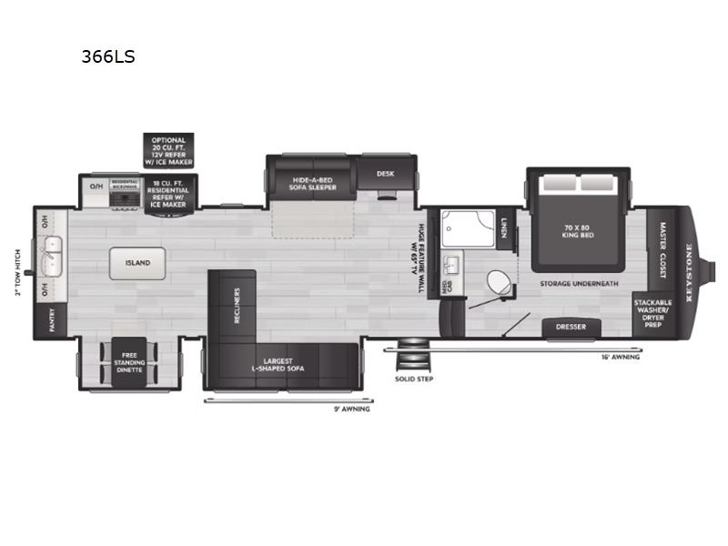 2026 Keystone Rv Alpine Avalanche Edition 366LS in dothan AL