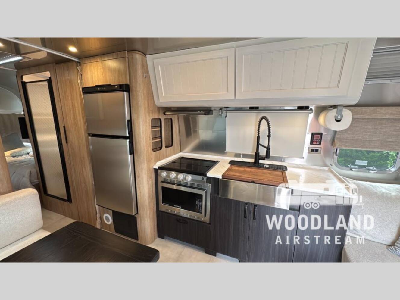 A photo of this 2022 Airstream Pottery Barn Special Edition 28RB Twin