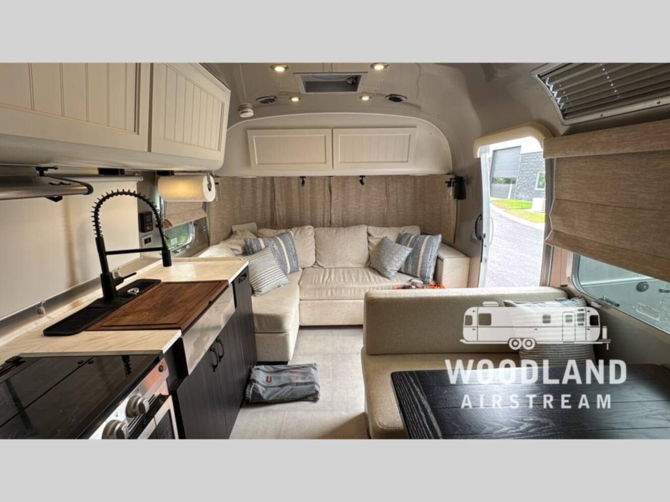 A photo of this 2022 Airstream Pottery Barn Special Edition 28RB Twin