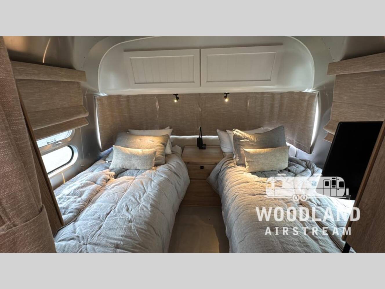 A photo of this 2022 Airstream Pottery Barn Special Edition 28RB Twin