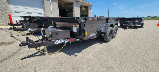 2026 LIBERTY TRAILERS LD 10K 72" x 12' Dump w/ Ramps (52671) in Frankfort, OH