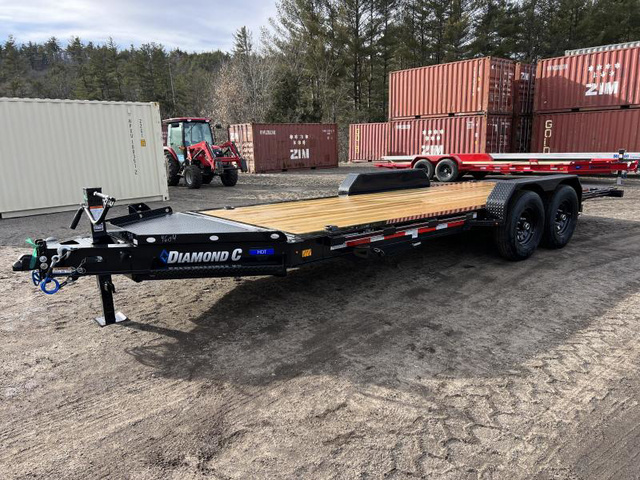 2025 DIAMOND C 7X20 15K Full Tilt Deck Equipment Trailer W/Spare in Turner, ME