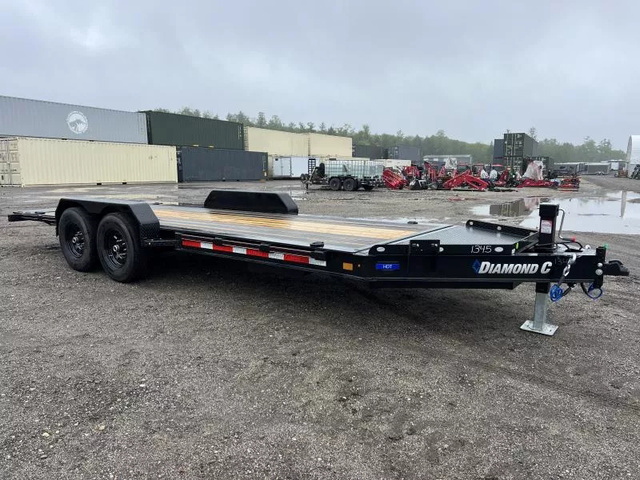 2025 DIAMOND C 7X20 15K Full Tilt Deck Equipment Trailer W/Spare in Turner, ME