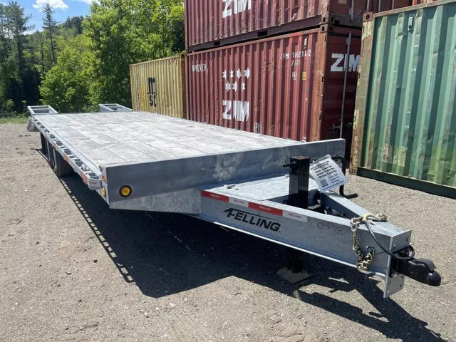 2023 FELLING 8.5X23 14K Deck-Over Equipment Trailer W/Ramps in Turner, ME