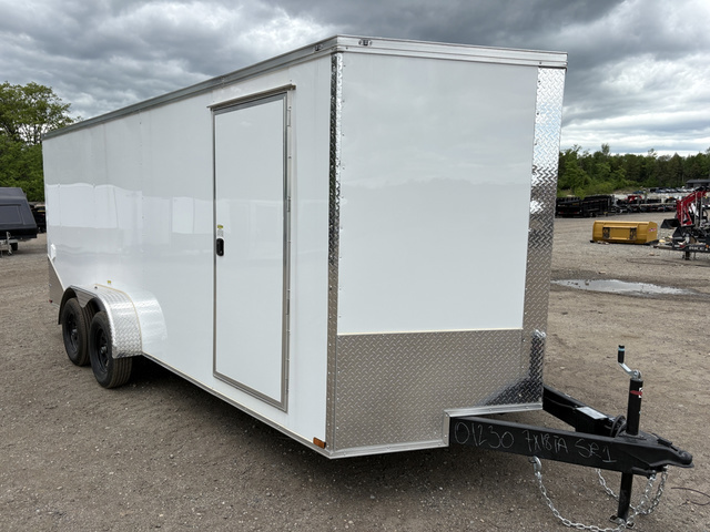 2026 PANTHER CARGO 7X18 7K Tandem Axle Enclosed Cargo Trailer W/ Rear in Turner, ME
