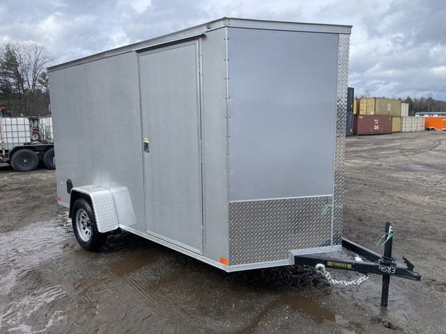 2026 COVERED WAGON 6X12 Enclosed Cargo W/Rear Ramp in Turner, ME