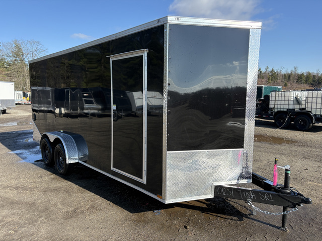 2026 PANTHER CARGO 7X18 7K Tandem Axle Enclosed Cargo Trailer W/ Rear in Turner, ME