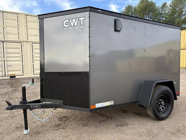 2026 COVERED WAGON 5X8 Enclosed Cargo W/Blackout Package in Turner, ME