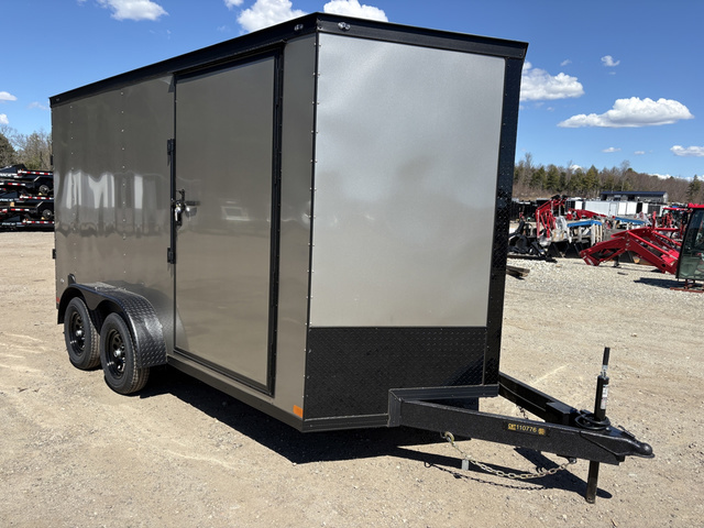 2026 COVERED WAGON 7X14 Enclosed Cargo W/Blackout Package, Bar Lock S in Turner, ME