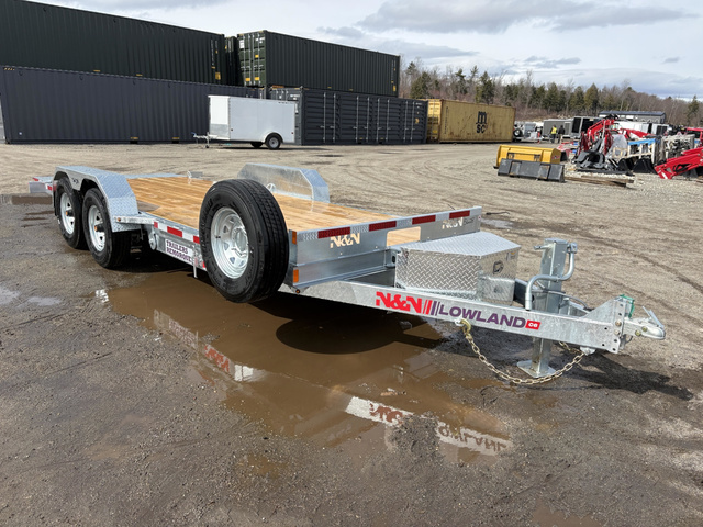 2026 N&N 7X20 15K Tilt Deck Equipment Trailer W/Spare Tire in Turner, ME