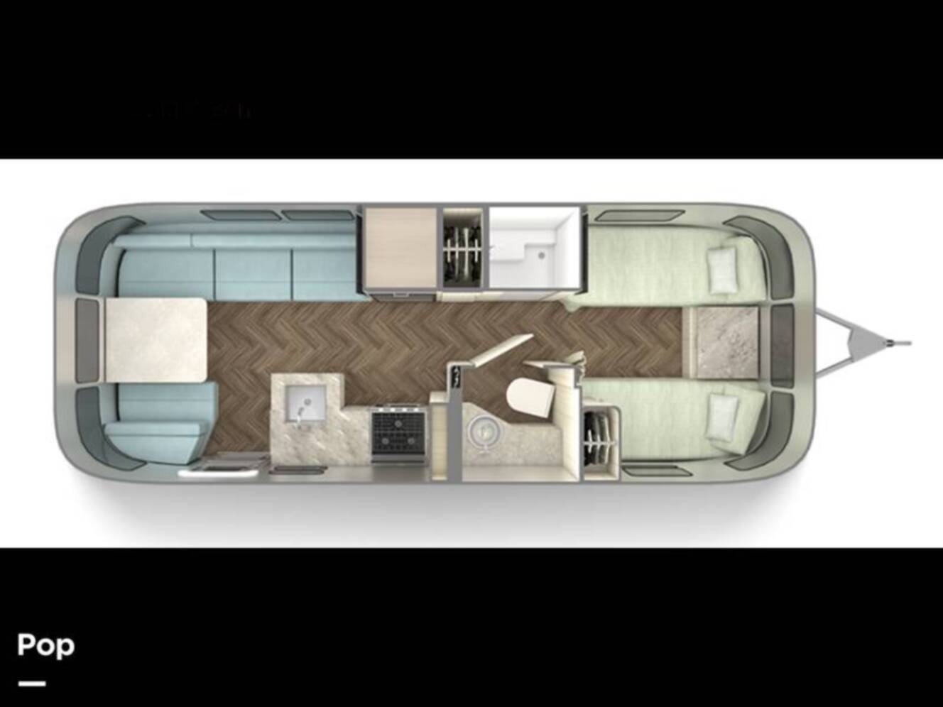 A photo of this 2023 Airstream International 25FB