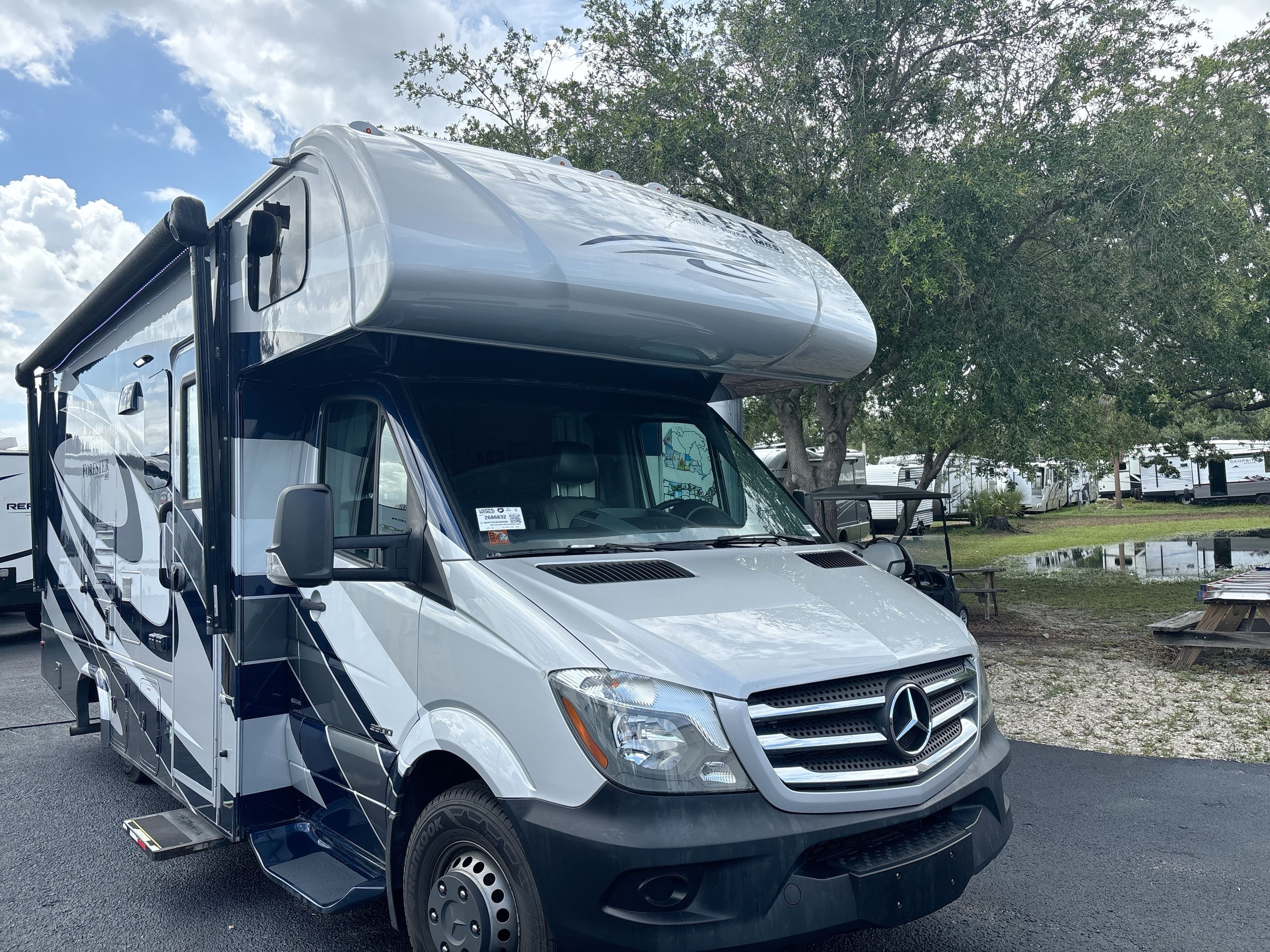 2018 Forest River FORESTER MBS 2401W MERCEDES SPRINTER 2401W MBS in fort myers FL