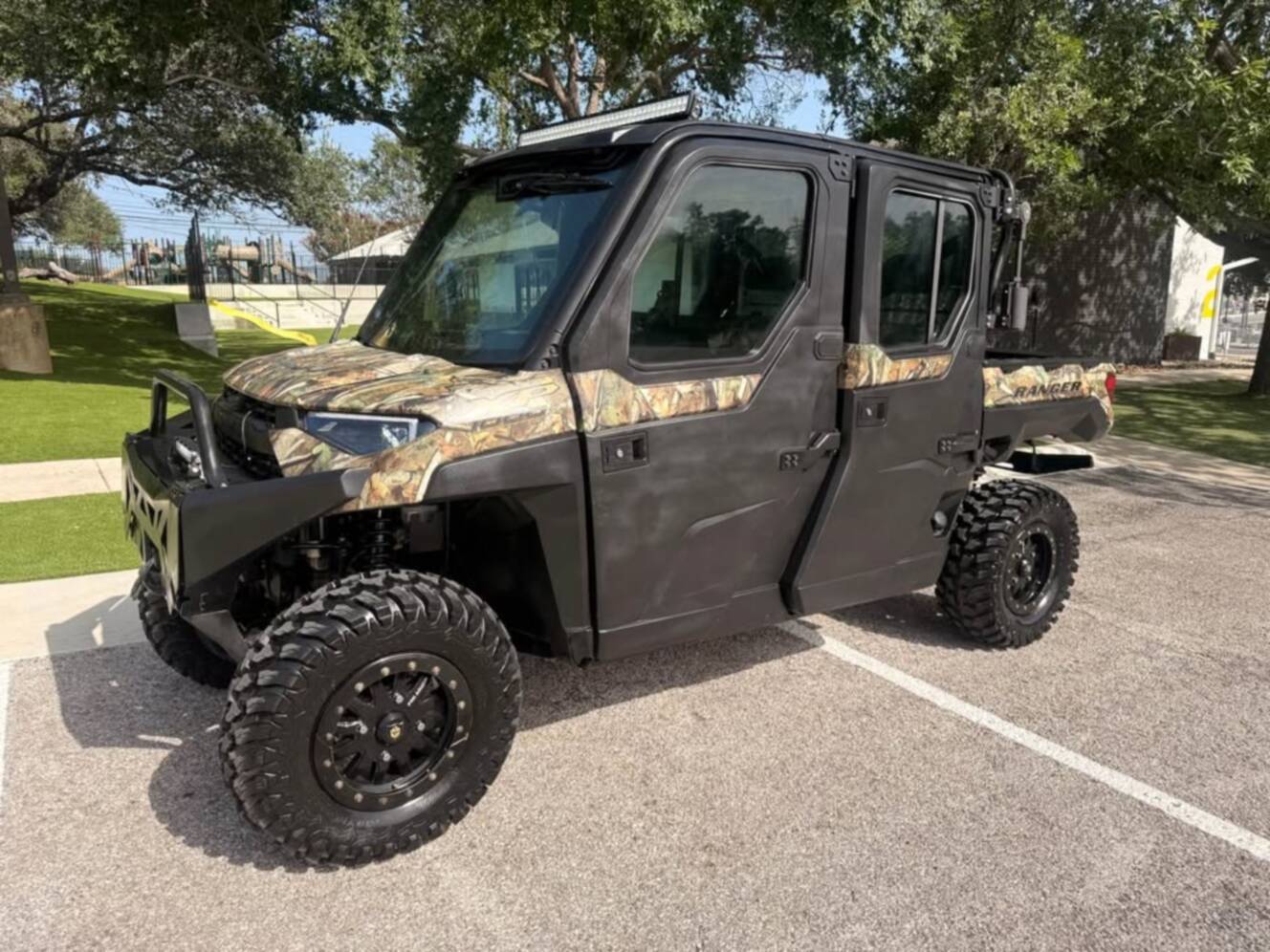 A photo of this 2021 Polaris RANGER CREW XP 1000 EPS NORTHSTAR HVAC EDITION