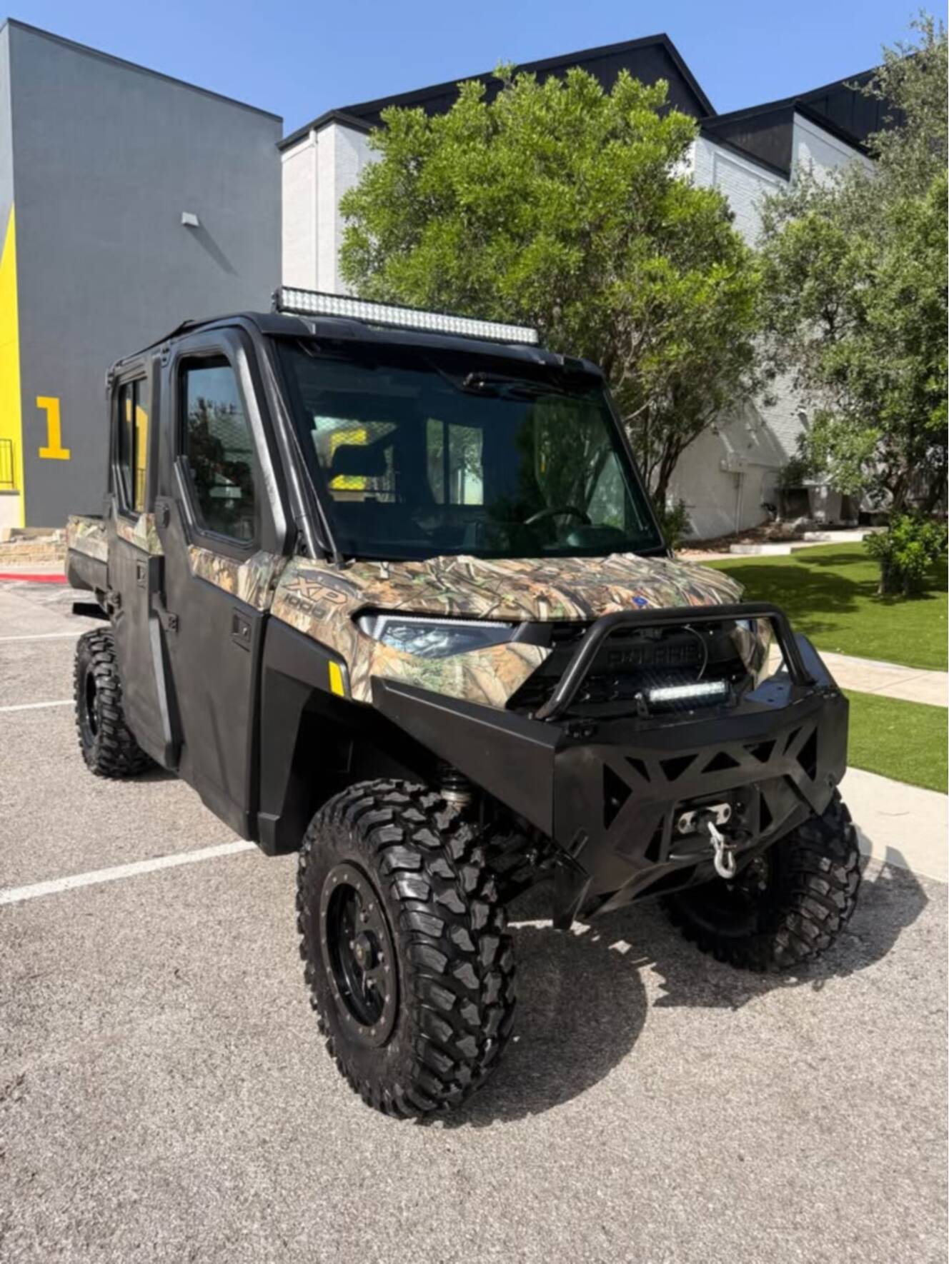 A photo of this 2021 Polaris RANGER CREW XP 1000 EPS NORTHSTAR HVAC EDITION