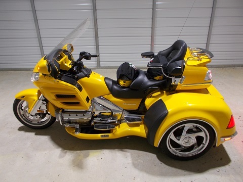 Yellow Honda Gold Wing Trike Motorcycles For Sale - Cycle Trader