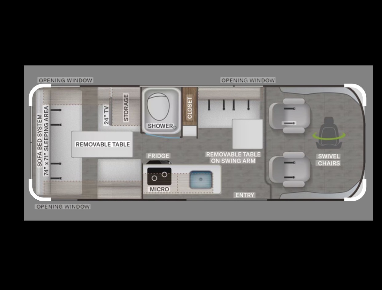 2023 Thor Motor Coach TELLARO 20J in chatsworth GA