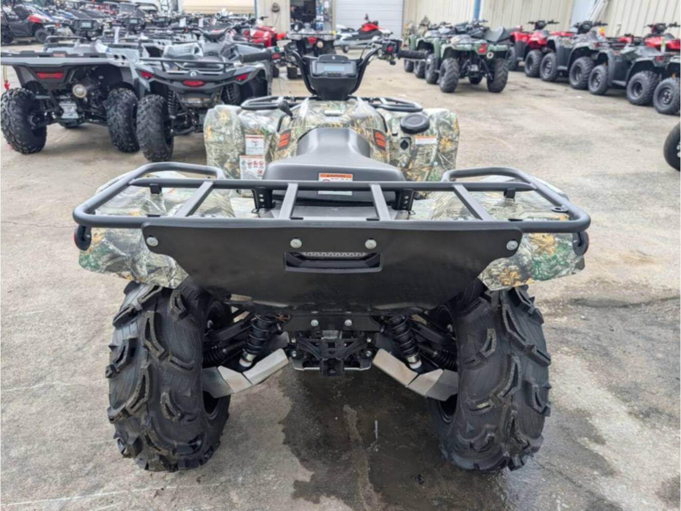 A photo of this 2025 Yamaha Grizzly EPS Camo