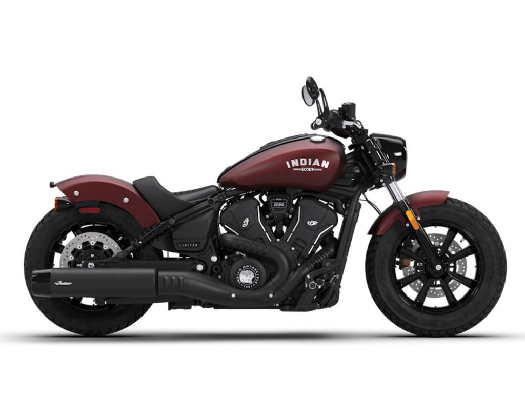 2026 Indian Scout Bobber Limited +Tech Maroon Metallic Smoke BOBBER in Las Vegas, NV