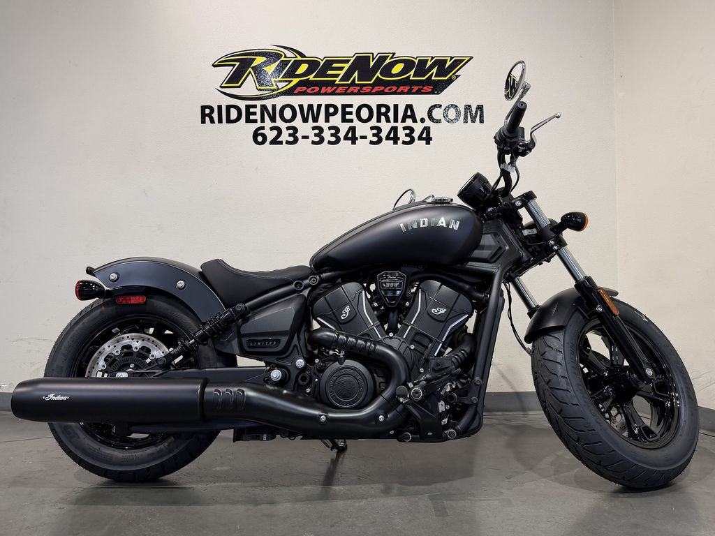 2026 Indian Scout Sixty Bobber Limited Black Smoke BASE in Peoria, AZ