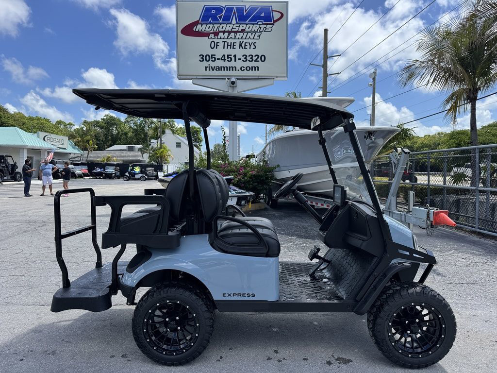 2027 E-Z-Go Express 4 Summit XT 13.5 Gas Ocean Grey L 6 in key largo FL