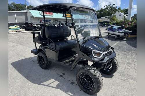 2027 E-Z-Go Express 4 Summit XT 13.5 Gas Black in key largo FL