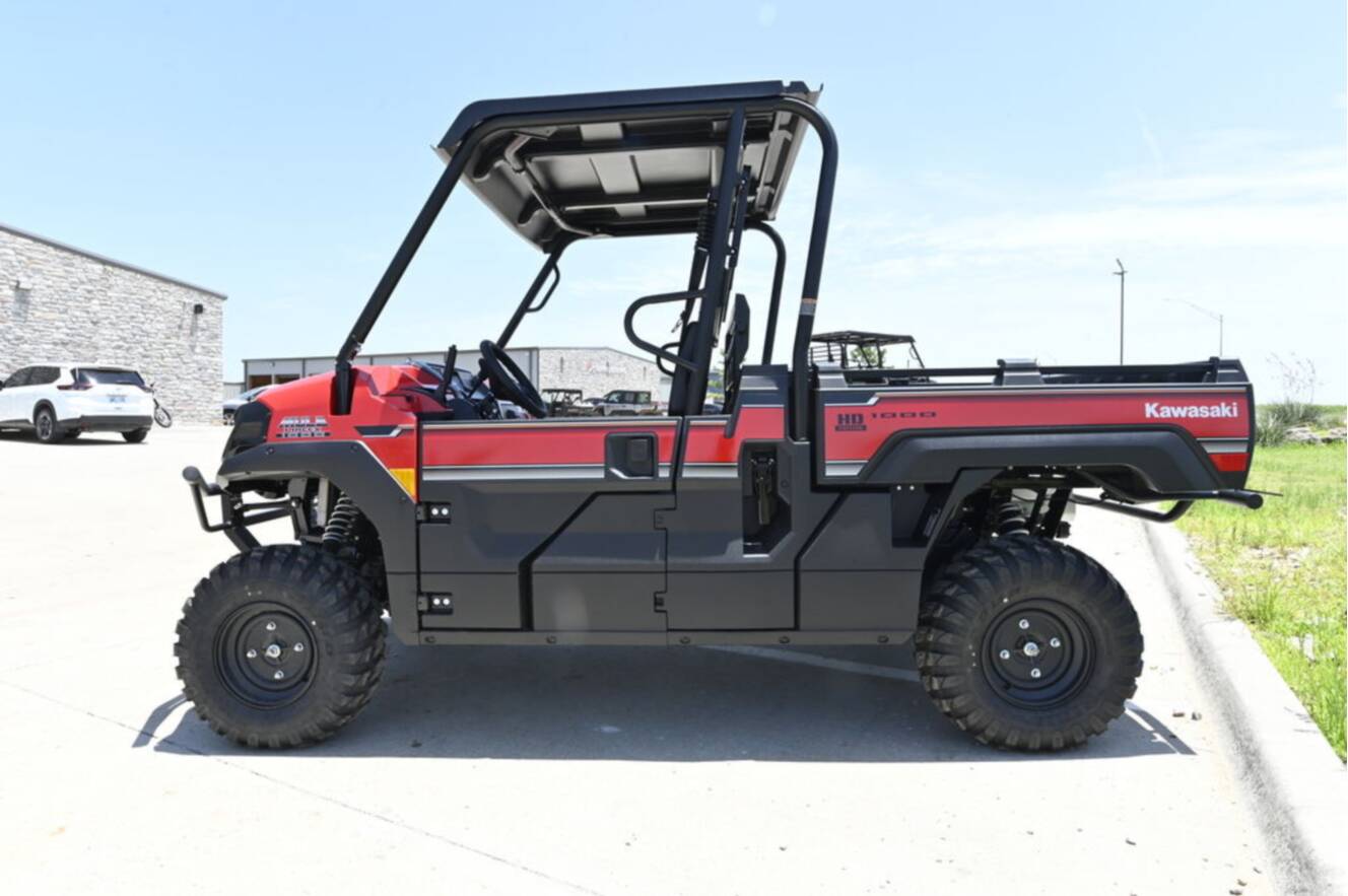 A photo of this 2026 Kawasaki Mule PRO-FX 1000 HD Edition
