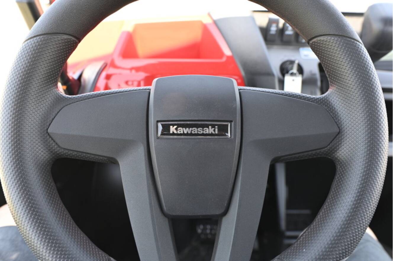 A photo of this 2026 Kawasaki Mule PRO-FX 1000 HD Edition