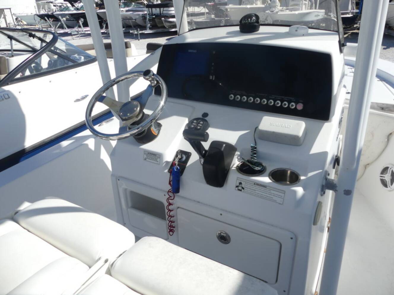 A photo of this 2015 Sportsman Masters 227 Bay Boat