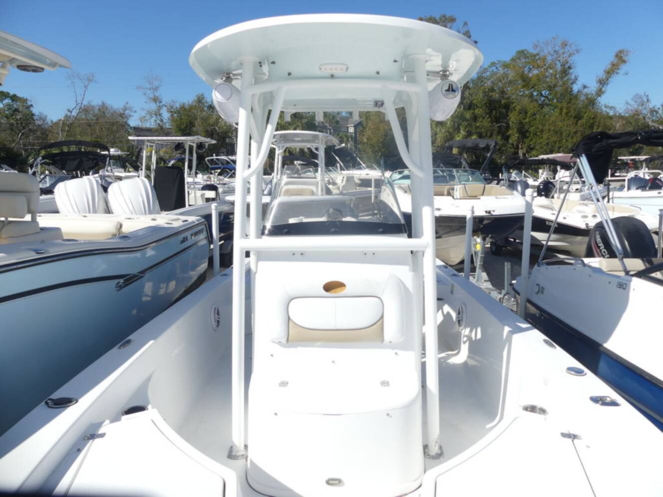 A photo of this 2015 Sportsman Masters 227 Bay Boat