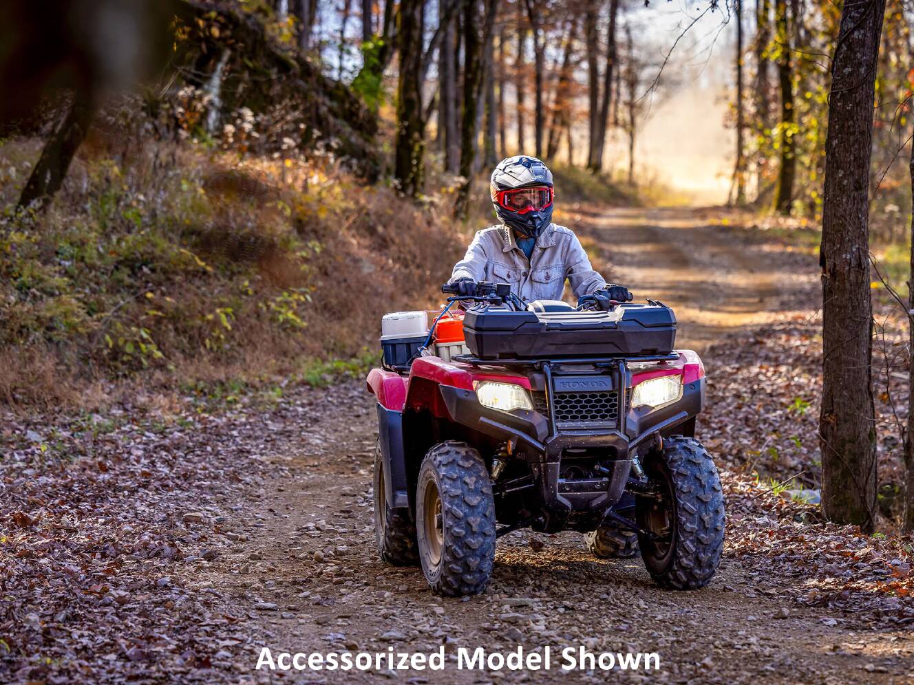 A photo of this 2026 Honda FourTrax Rancher 4x4