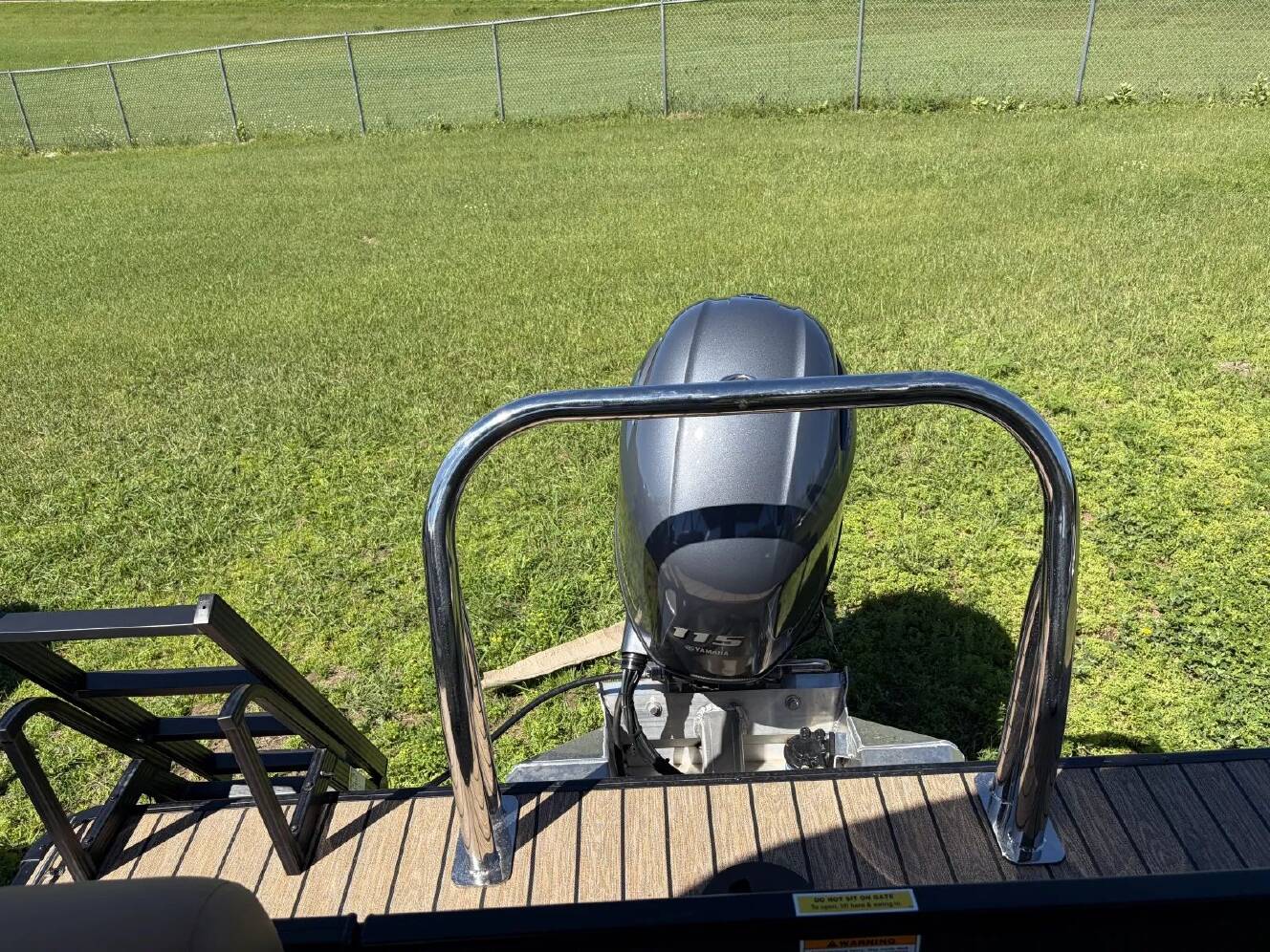 A photo of this 2027 Godfrey XPERIENCE 2286 SBX 115HP BUNK TRAILER
