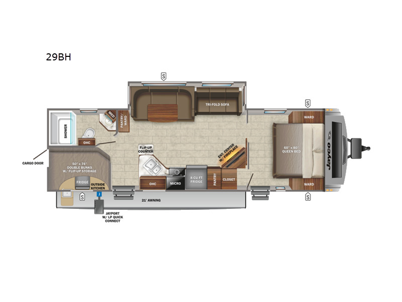2022 Jayco WHITE HAWK 29BH in wayland MI