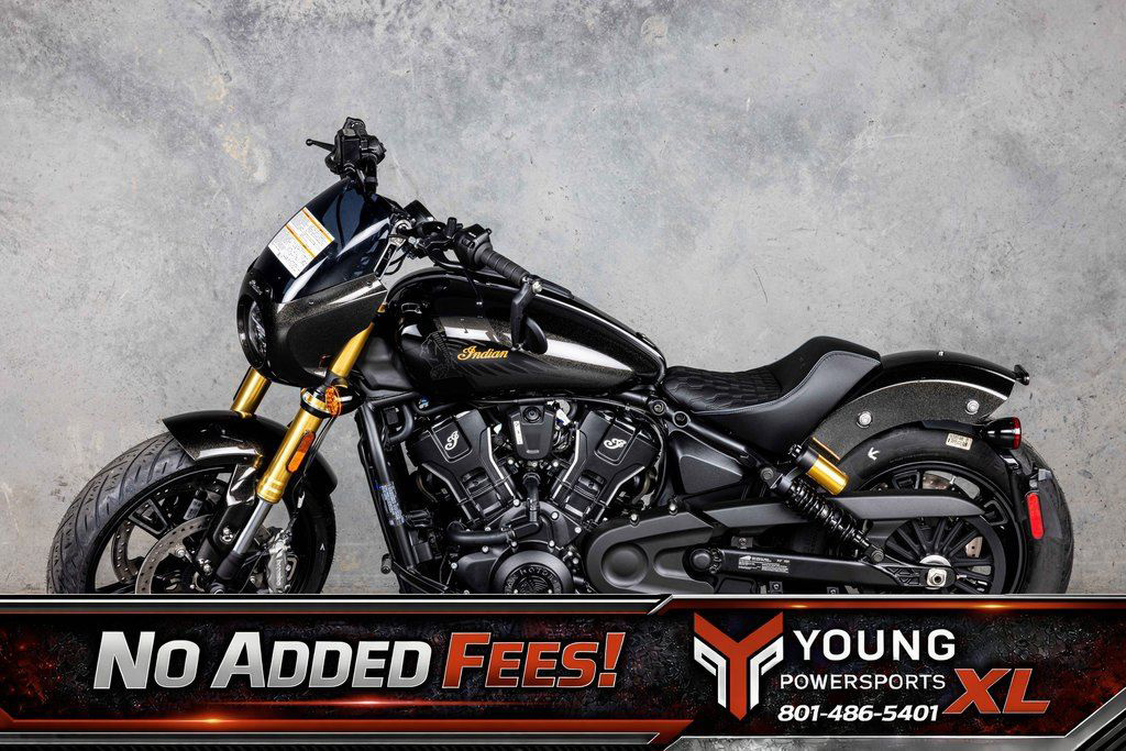 2026 Indian 101 Scout Black Crystal with Super Graphite BASE in Centerville, UT