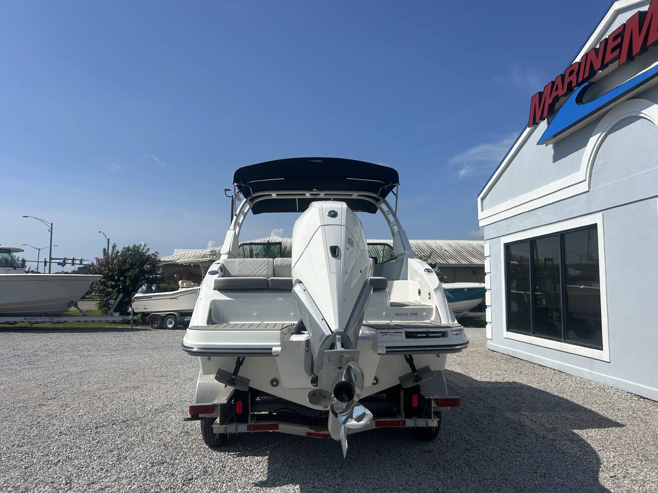 A photo of this 2027 Sea Ray SDX 270 Outboard