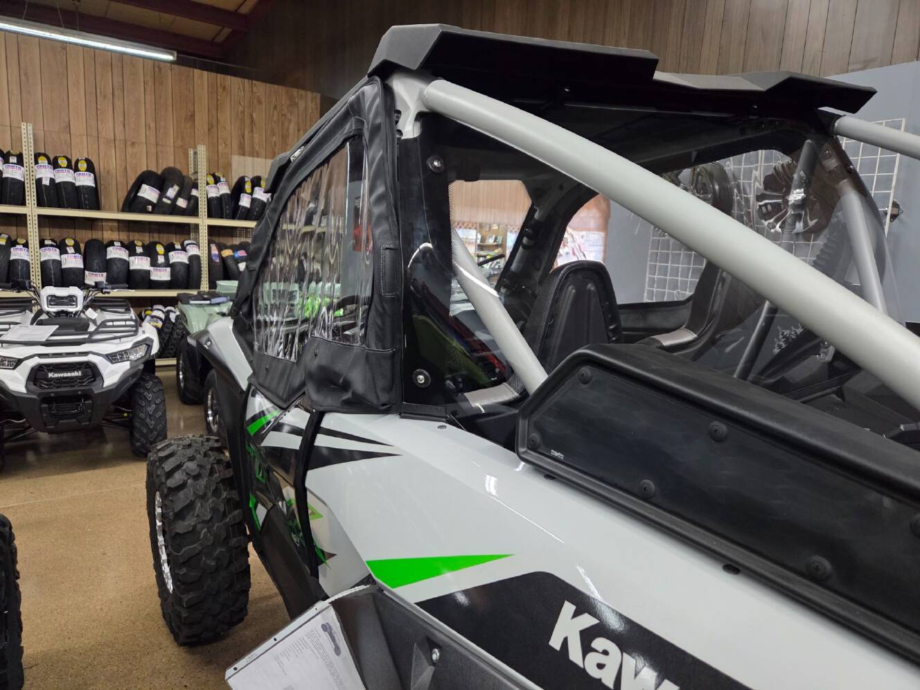 A photo of this 2024 Kawasaki Teryx KRX 1000 eS