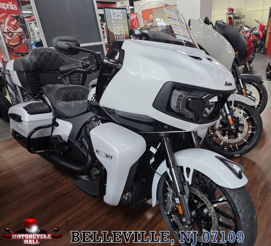 2026 Indian Motorcycle® Pursuit® Dark Horse® 112 w/ PowerBand Audio Ghost Whi DARK HORSE in Belleville, NJ